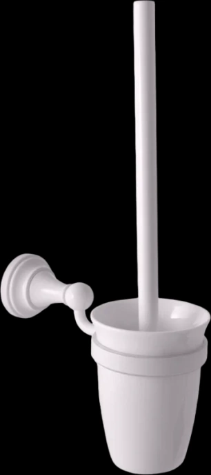Ершик для унитаза Rav Slezak Morava белый глянцевый MKA0500B - 0