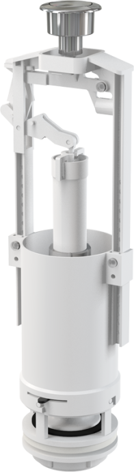 AlcaPlast Сливной механизм со стоп-кнопкой, A2000-CHROM - 0