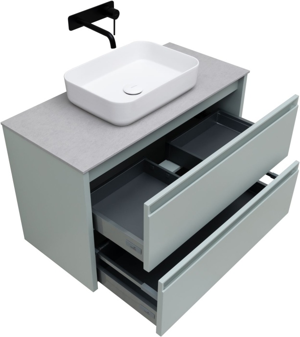 Тумба под раковину Allen Brau Fantasy 100 светло - зеленый матовый 1.11003.PWM - 6