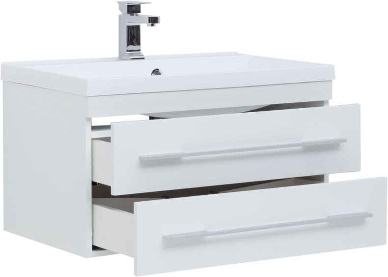 Мебель для ванной Aquanet Нота 90 белая - 2