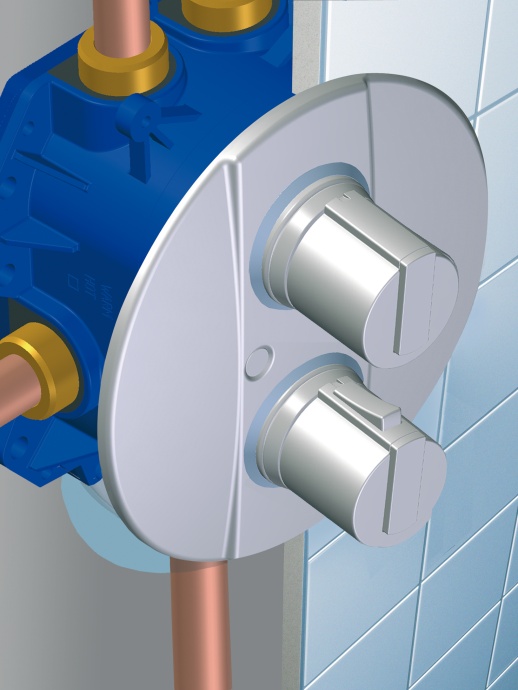 Внутренняя часть смесителя Grohe Rapido THM синий  35500000 - 1