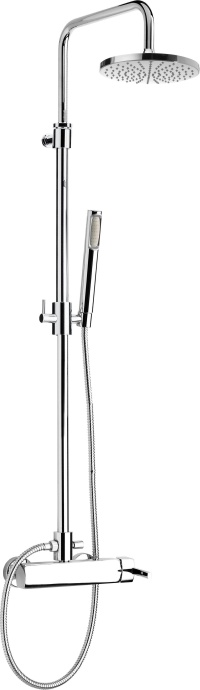 Душевая стойка Webert Azeta AZ870105015METAL хром - 0