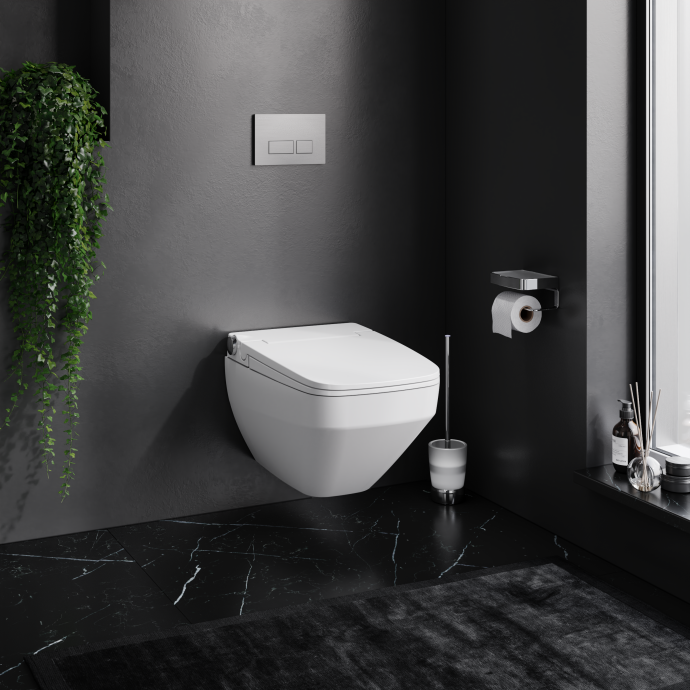 Унитаз подвесной Am.Pm Inspire V2.0 CCC50A1700SC безободковый с биде - 1