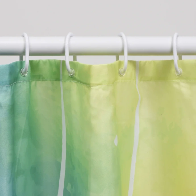 Штора для ванной Wasserkraft Rossel 180х200 рисунок белый SC-57102 - 4