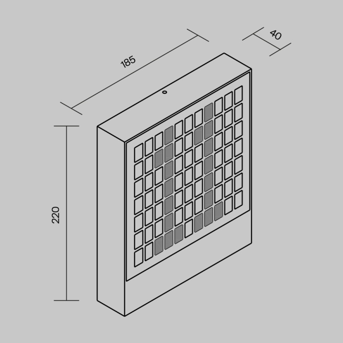 Бра Maytoni Outdoor O475WL-L10GF3K - 2