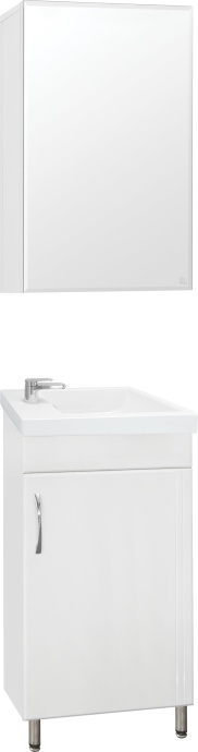 Зеркало-шкаф Style Line Эко Стандарт Альтаир 40 белый ЛС-00000114 - 3