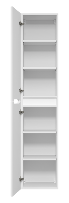 Шкаф - пенал Misty Роял 35 подвесной универсальный (белый) П-Роя-01035-011П - 4