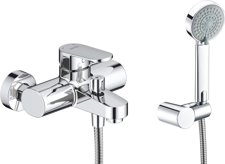 Смеситель Wasserkraft Donau 5301 для ванны с душем - 0