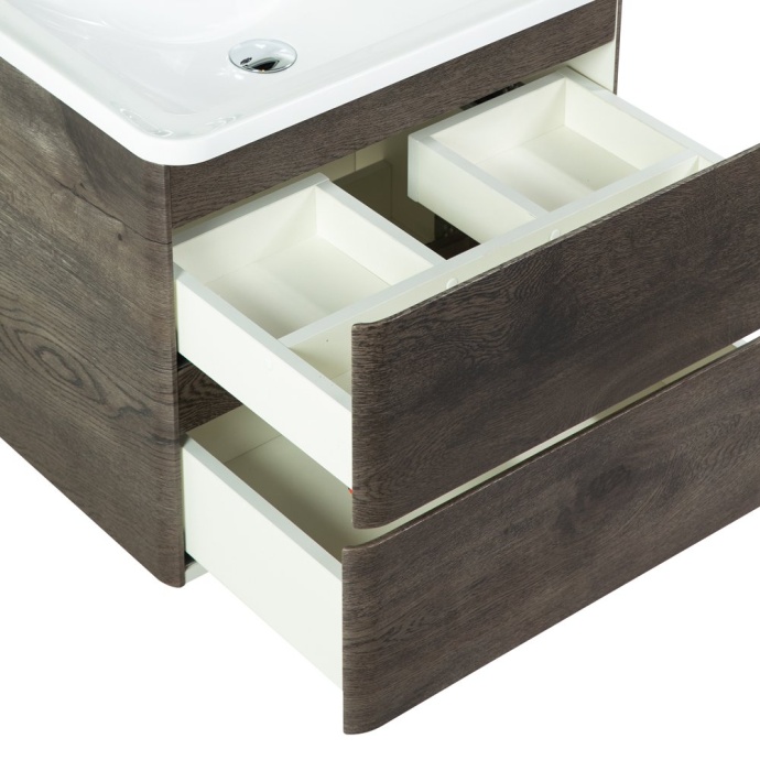 Тумба под раковину BelBagno Albano 60 темное дерево ALBANO-600-2C-SO-RNG - 3