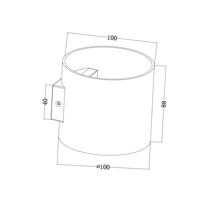 Бра Maytoni Rond C066WL-01W - 1