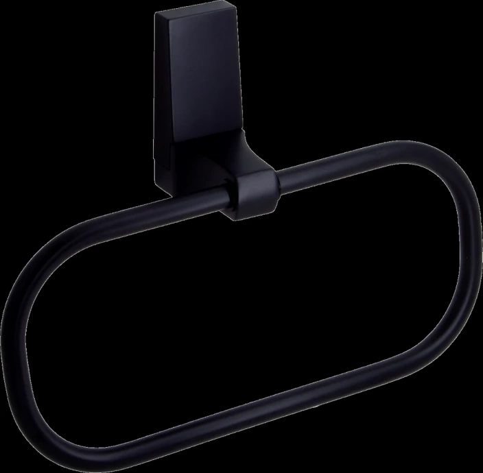 Полотенцедержатель Wasserkraft Abens черный матовый K-3260 - 0