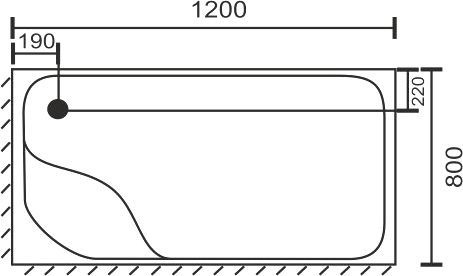 Поддон для душа Royal Bath RB 8120BP R RB8120BP-R - 3