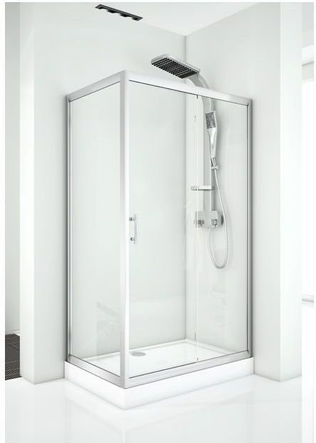 Душевой уголок Aquanet Alfa NAA1131 800х1500х2000 стекло прозрачное, профиль хром 168419 - 3