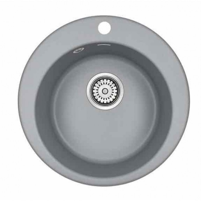 Мойка кухонная Paulmark Gelegen 48 серый матовый PM404800-GRM - 0