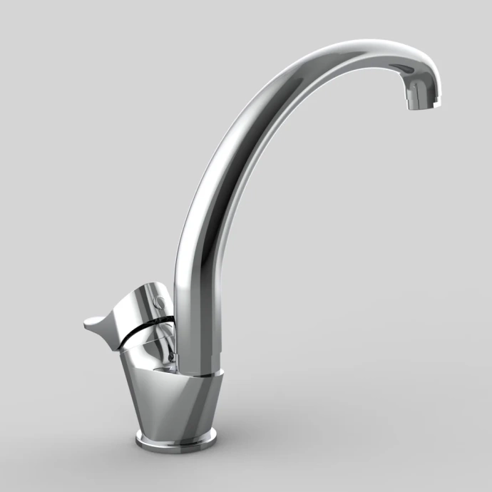 Смеситель для кухни GPD Florus хром MTE170 - 7