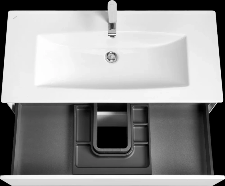 Комплект мебели Aquaton Сохо 100 белый глянцевый - 6