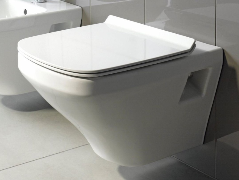 Унитаз подвесной Duravit DuraStyle с крышкой, белый (2536090000) - 1