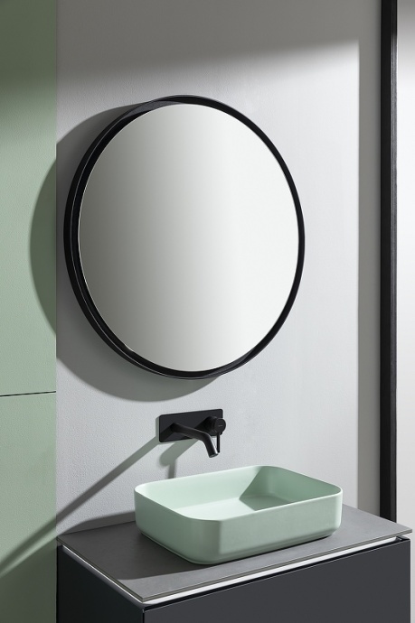 Зеркало Allen Brau Infinity 80 с подсветкой черный 1.21017.BL - 4