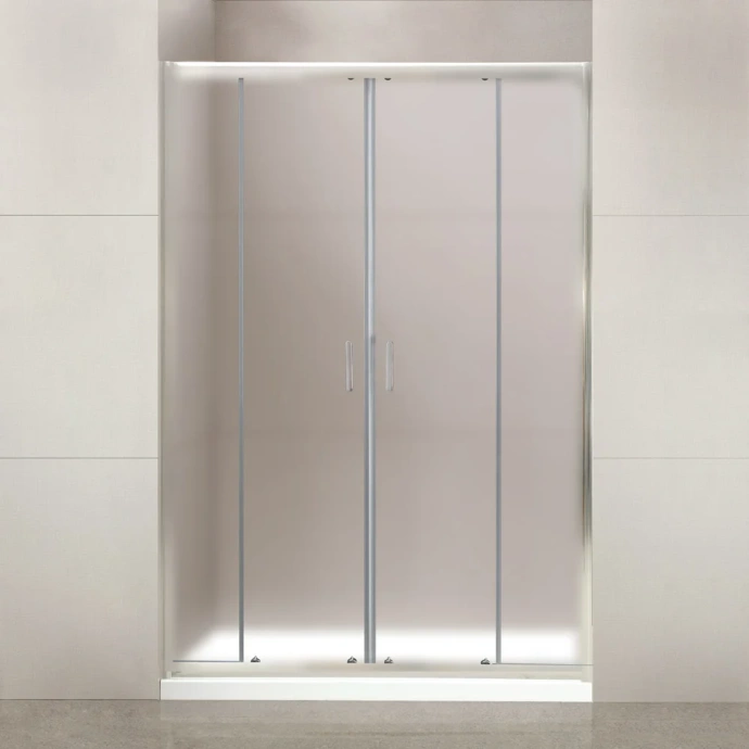 Душевая дверь BelBagno Uno 180 стекло текстурное  UNO-195-BF-2-180-P-Cr - 0