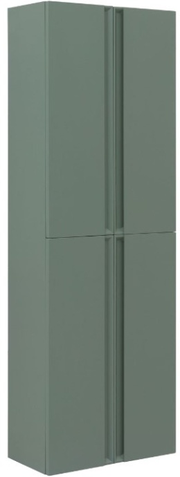 Шкаф пенал Allen Brau Eclipse 60 подвесной серо - зеленый матовый 1.E1006.CGM - 2