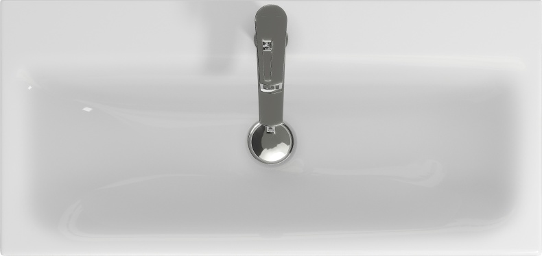 Раковина Cersanit Moduo slim UM-MOD80SL/1 80 S-UM-MOD80SL/1 - 4