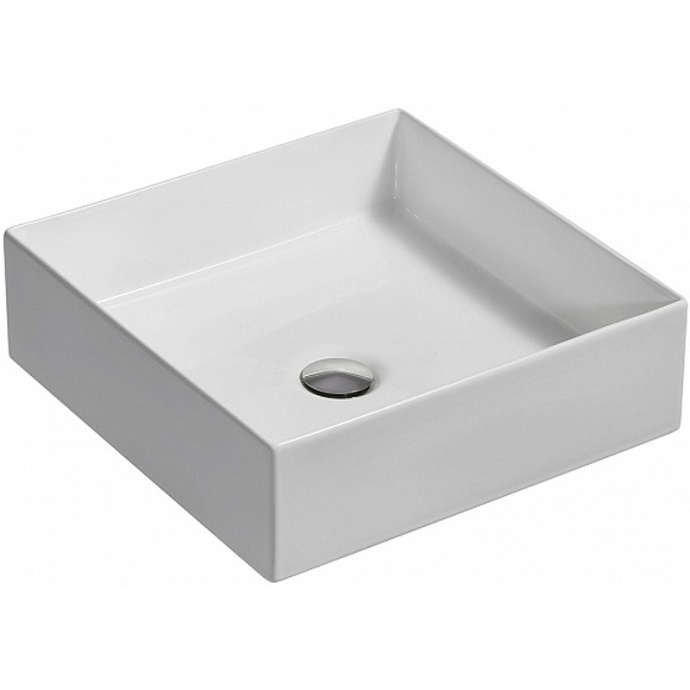 E90011-0 раковина на столешницу DELTA PURE /39х39/(белый) - 0