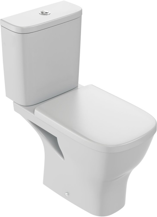 Чаша для унитаза-компакта Jacob Delafon Struktura UJAJ102-WTE - 0