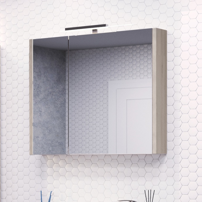 Зеркало-шкаф Roca Etna 80 дуб верона 857304445 - 0