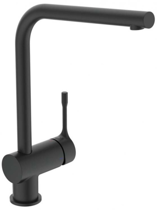 Смеситель для кухни Ideal Standard Ceraline черный матовый BC174XG - 0