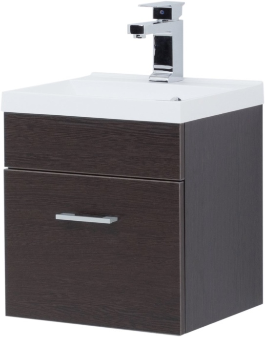 Тумба с раковиной Aquanet Нота 40 венге - 5