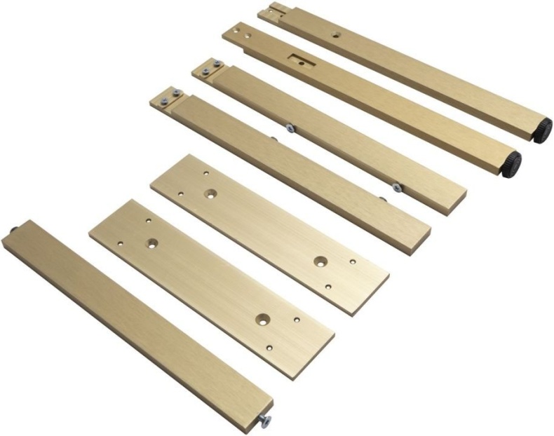 Ножки для шкафа пенала Allen Brau Reality 60 латунь матовый 1.32010.03 - 0