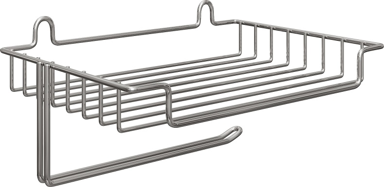 Держатель туалетной бумаги DIWO Смоленск П16544 хром - 0