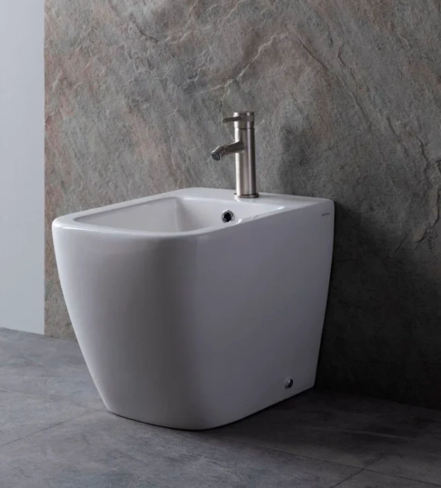 Биде напольное Allen Brau Infinity белый 4.21005.20 - 4