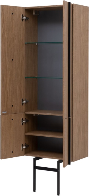 Шкаф пенал Allen Brau Reality 60 подвесной темное дерево 1.32003.NO - 4