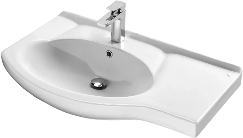 Раковина Onika Santek Коралл 83 крыло справа белый  1WH110228 - 1