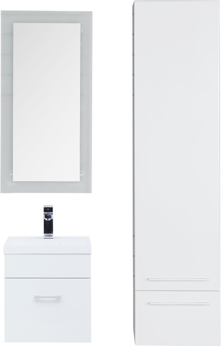Мебель для ванной Aquanet Нота 40 лайт белая - 0