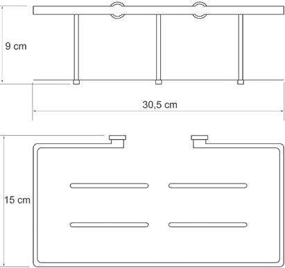 Полка Wasserkraft K-511 - 4