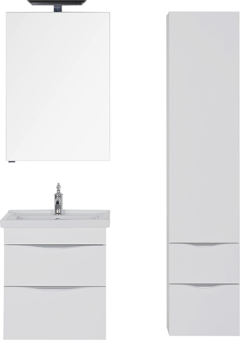 Шкаф-пенал Aquanet Эвора белый 184308 - 2