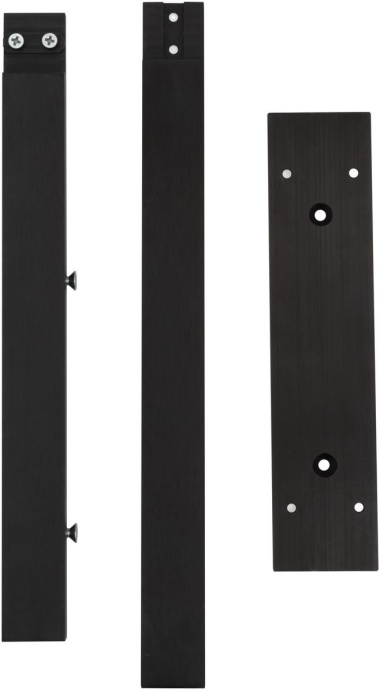 Ножки для шкафа пенала Allen Brau Reality 30 черный матовый 1.32009.BB - 1