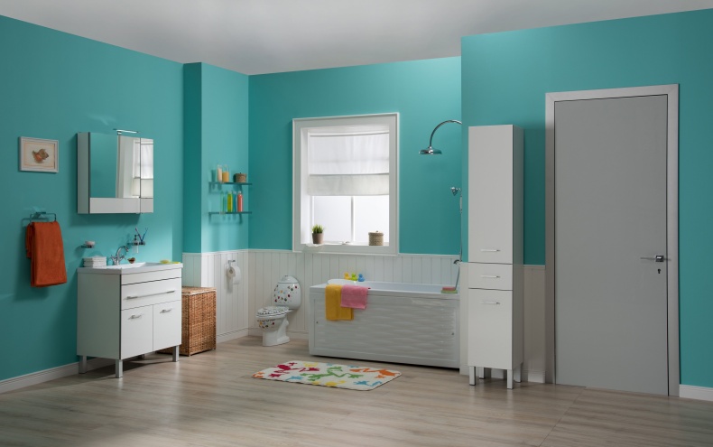 Тумба с раковиной Aquanet Верона 75 белая, 1 ящик, 2 двери - 1