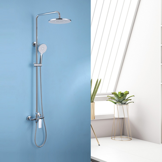 Душевая стойка Abber Weiss Insel хром  AF8020 - 1