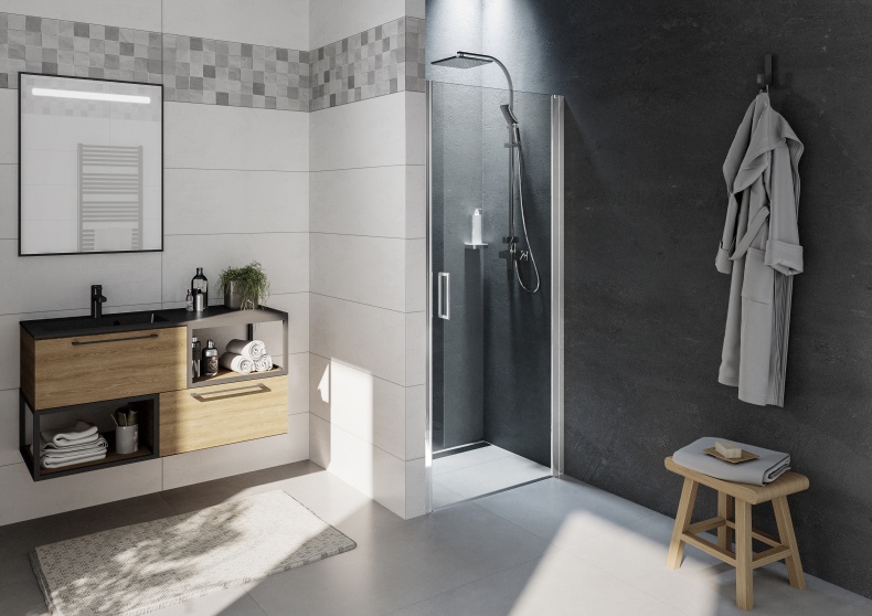 Душевая дверь в нишу Riho Novik Z101 90 см G003002120 - 1