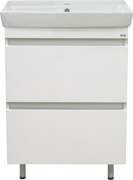 Тумба под раковину Misty Енисей 50 белая глянцевая Э-Ени01050-0112Я - 0