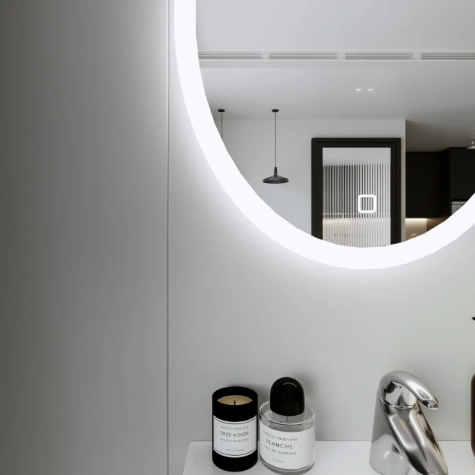 Зеркало Бриклаер Эстель-3 60 с подсветкой  4627125414350 - 3