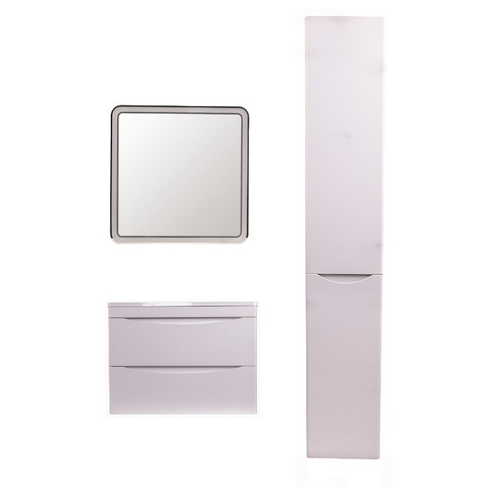 Тумба под раковину Style Line Бергамо мини 60 Люкс Plus, белый  СС-00002316 - 4