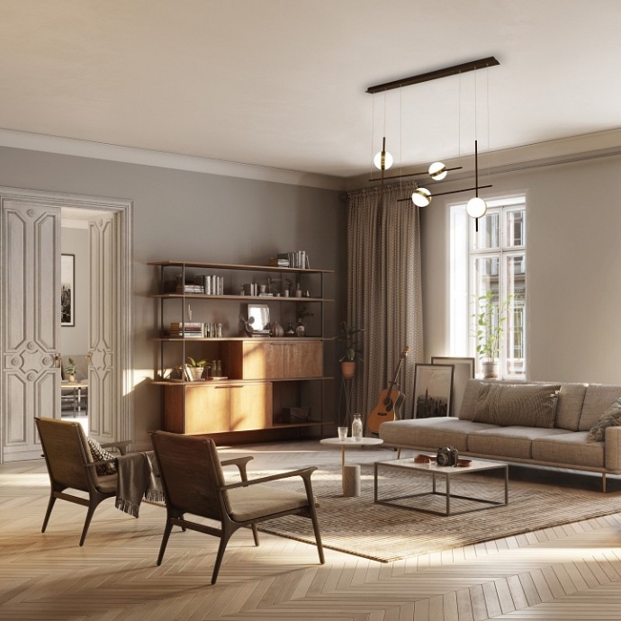 Подвесной светодиодный светильник Mantra Cuba 7160 - 1