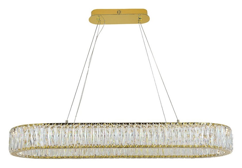 Подвесной светильник Newport 8240 8240/90 oval gold - 0