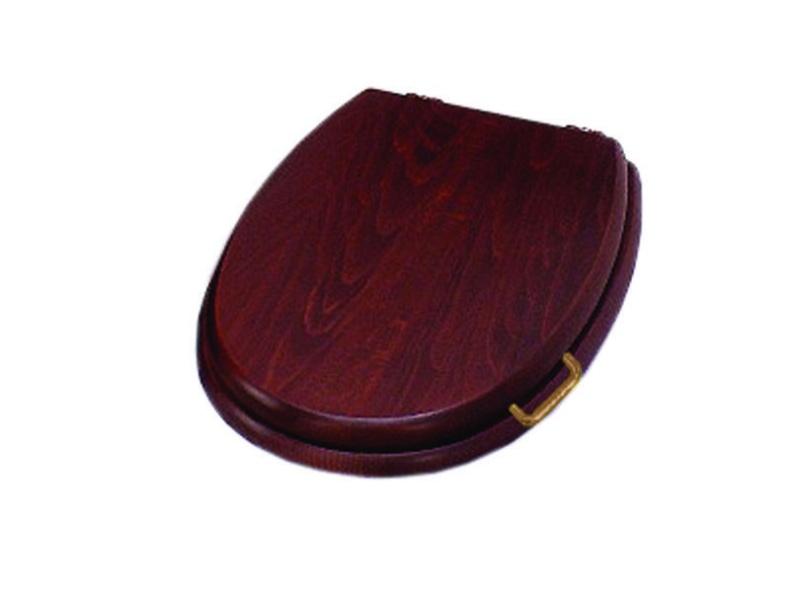 Крышка-сиденье Simas Lante LA009 орех, с микролифтом, петли бронза LA009 br - 0