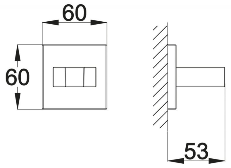 Держатель ручного душа BelBagno Arlie хром ARL-HLD-CRM - 1