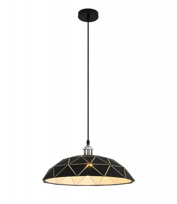 Подвесной светильник LUMINA DECO Grosetto LDP 8039-400 BK+CHR - 1